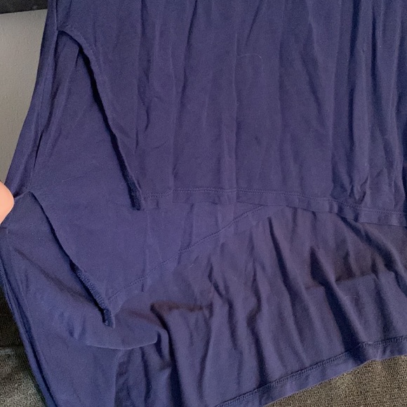 Cable and Gauge blue soft long sleeve top medium - Picture 5 of 8